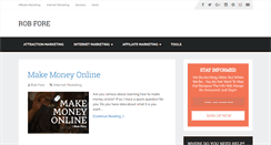 Desktop Screenshot of blog.robfore.com
